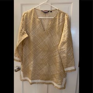 Vineyard Vines Linen Tunic - Medium 💝SALE💝